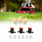 3Pcs/Set Fuel Gas Tank Shut Off Valves Filters Clamps Garden Brush Cutter L