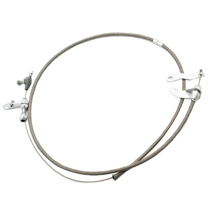 Stainless Braided Kickdown Cable Detent for Ford C4 Transmission, Easy to