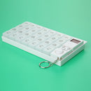 Digital 7days Pill Reminder Organizer Pill Box Case Timer White