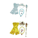 Girls Child Princess Belle Tiara and Jewellery Fancy Dress Accessory Set
