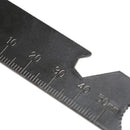 outdoor camping hiking survival flint scraper squar type outdoor survival toolBX