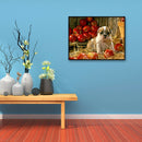 Dog Animal 5D DIY Diamond Painting Full Round Drill Wall Picture (HY038)