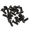 No. 6-32 UNC x 3/8 Alloy Steel Hex Socket Screws, Black, 20 Pieces D9V3