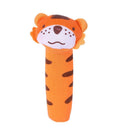 Developmental Animal Soft Stuffed Infant Baby Plush Toys Rattles Kids Tiger