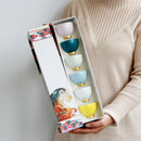 Ceramic Porcelain Tea Cups Gift Box Crafts Cup Set for Chinese Kung Fu Tea