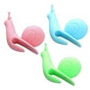 5pcs Cute Snail Shape Silicone Tea Bag Holder Cup Mug Candy Colors Gift Set C8E7