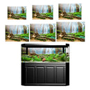 Aquarium Background Forest Poster Fish Tank Wallpaper Ornament 61x30cm