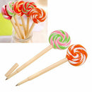 10 pcs novelty Lollipop ballpoint pen school stationary store school suppli D7V4