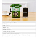 Retro Telephone Children Money Box Creative Piggy Bank Coin Saving Large Cl S2D4