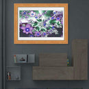 5D DIY Special Shaped Diamond Painting Flower Pattern Embroidery Mosaic Kit
