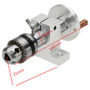 1Pc Live Lathe Center Head With Chuck Diy Accessories For Mini Lathe Machin