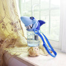 1X(Large Capacity Shark Portable Plastic Funny Drink Juice Water Bottle Car