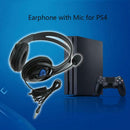 Stereo Wired Headset Game Headphone with Microphone for Sony Playstation 4