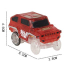 Creative Kids Electronics Special Car For Magic Track Toys Flashing Light W O4R9