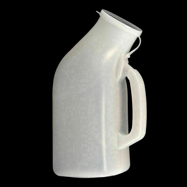 Portable Urine Pee Bottle Unisex Men Women 1000ML Urinal Storage C Travel T H8Z6