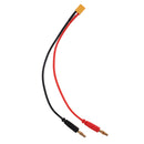 XT30 / XT-30 Female Plug to 4mm 4.0mm Bullet Banana Connector Cable Wire 8''