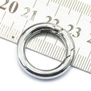 12 Pcs Snap Clip Hook Mini Carabiner 25mm For Keychain Keyring Camping Hiking