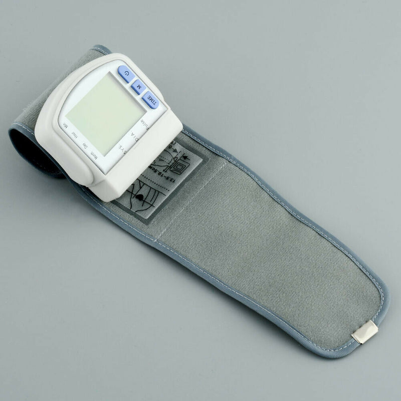 New Digital home Automatic Wrist Blood Pressure Pulse Sphygmomanometer and