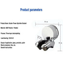 Vacuum Suction Cup Shower Head Holder 2 Spray Angle Handheld Shower Head Br V7E1