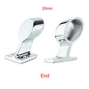 Durable Stainless Steel Marine Railing Handrail Pipe Tube Base Fitting Support