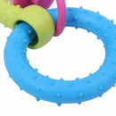 Rubber Pet Dog Puppy Healthy Dental Teeth Cleaning Gums Chew Bone Play Trai R3P9