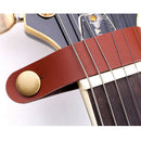 Cowskin Leather Guitar Strap Hook Button For Acoustic Folk Classic Durable B&X