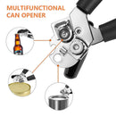 Can Opener Manual Stainless Steel Can Opener Heavy Duty Tin Opener with Lid H9I9