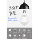 Bulb Lamp Wireless IP Camera WiFi 960P Home Security CCTV Camera 360 Degree .
