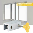 Door Window Lock Restrictor Children Security Window Cable Limit Lock (B)