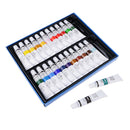 24 Colors Fresh Color Artists Acrylic Paint Tube Set For DIY Wall Graffiti