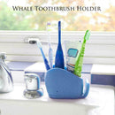 Home Portable Toothpaste Storage Stand Bathroom Silicone Holder Toothbrush O2L4