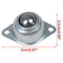 Roller Ball Transfer Bearing Universal Caster Screw Mounted Round Bull Whe_J Gw