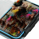 64pcs Dry Flies Bass Salmon Trouts Flies Nymph and Streamer Fly Fishing fli