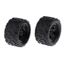 2pcs RC Car Plastic Tires, Tires Wheels For 1:18 All-Terrain Vehicle RC Car