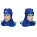 2 Pcs Welding Helmet Hood Neck Protection Torching Hood Welder Hat - Blue