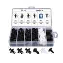 100pcs Clip Trim Car Push Pin Rivet Bumper Door Panel Retainer Fastener Kit