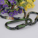 Camouflage Army Fishing Camouflage Carabiner Hiking Accessories New D Type H9F9