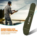 Outdoor Portable Fishing Bag 600D Polyester Fiber Fishing Rod Reel Lure Pack