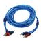 5 Meter 2 RCA to 2 RCA Plug Car Audio System Amplifier Braided Copper Cable