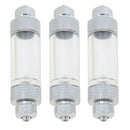 3pcs Aquarium Fish Tank Plant Aluminium CO2 Bubble Counter Diffuser Reactor