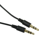 2Pcs 3.5mm M/M Stereo Headphone Audio Extension Cable Cord With Volume Cont N6Y7