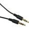 2Pcs 3.5mm M/M Stereo Headphone Audio Extension Cable Cord With Volume Cont N6Y7