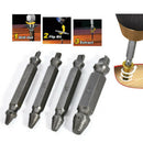 4x Broken Bolt Damage Screw Remover Extractor Drill Bits Easy Out Stud Reverse Z