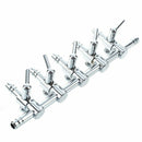 Aquaculture 5-Way Air Flow Control Lever Valve with Airline Tube Connector