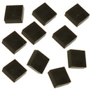 10pcs Solid Membrane Glue for Bamboo Flute Chinese Dizi Parts, 2 x 2 x 0.5cm