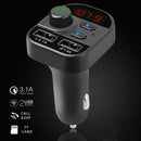 3X(805E Car Mp3 Bluetooth 5.0 Fm Player Card Fm Bluetooth Car Charger Car B