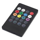 20Key IR Sound Sensor Music Remote Controller forRGB 5050 3528 LED Strip LightSP