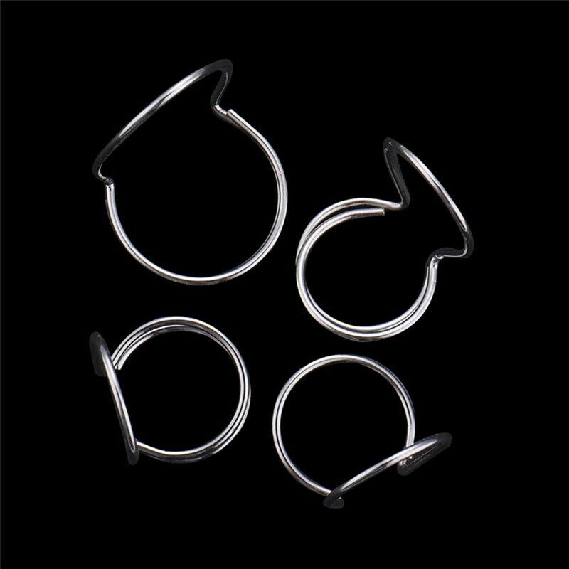 4 Pcs Guitar Picks/Anti-Finger Scrath/Finger Protect Celluloid Finger Cover M8V4
