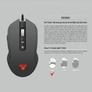 Fantech X5s Computer Wired Mouse 4800 DPI USB Optical PC Gaming Mouse Mice  T7S2