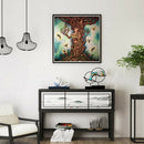 DIY Full Round Diamond Painting Tree Fairy Wall Picture Craft (X126 Yellow)